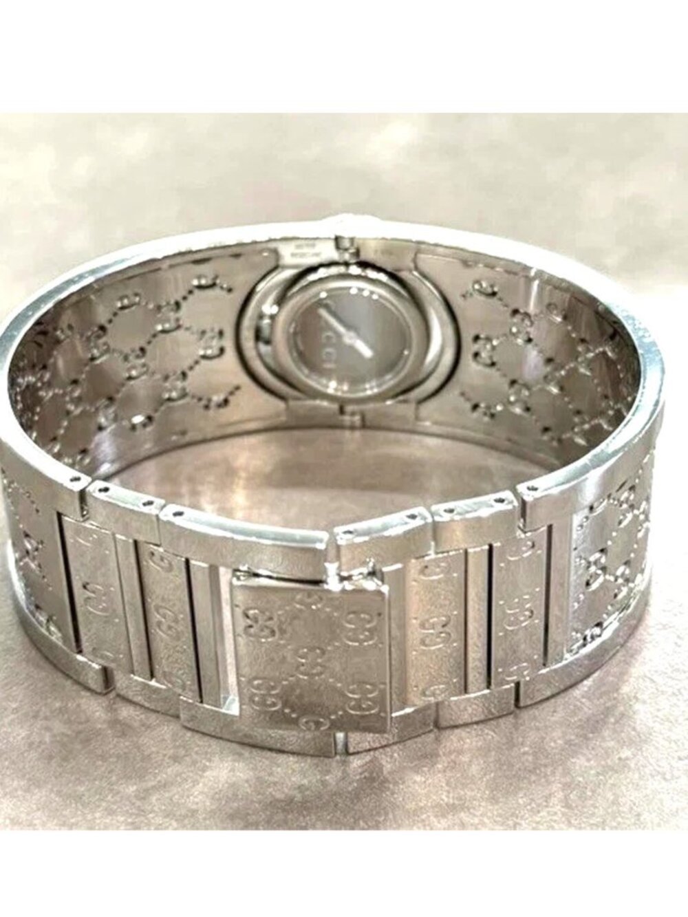 Gucci 112 Twirl stainless steel watch, 112 YA112501, Swiss made, NO RETURN - Picture 9 of 9